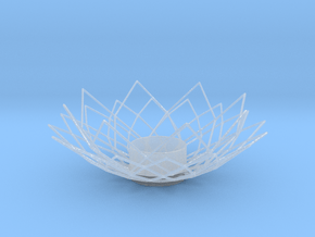 Wire Lotus Tealight Holder in Accura 60