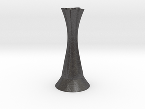Vase 1808D in Dark Gray PA12 Glass Beads