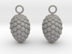 Pinecone Earrings in Accura Xtreme