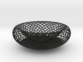 Bowl in Black Smooth Versatile Plastic