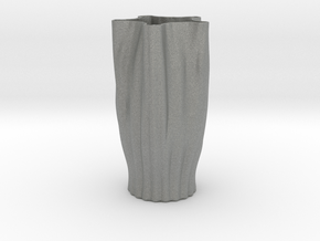 Vase 18 Redux in Gray PA12