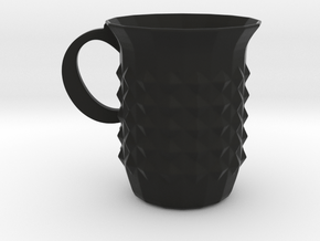 Tuesday Mug in Black Smooth Versatile Plastic
