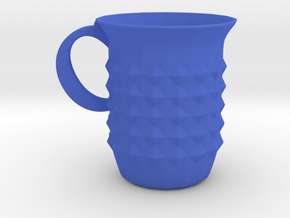 Tuesday Mug in Blue Smooth Versatile Plastic
