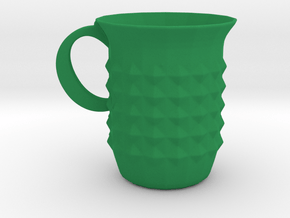 Tuesday Mug in Green Smooth Versatile Plastic