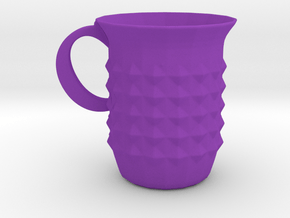 Tuesday Mug in Purple Smooth Versatile Plastic