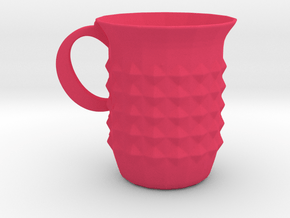 Tuesday Mug in Pink Smooth Versatile Plastic