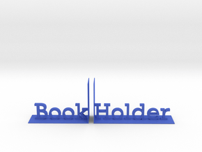 Book Holder in Blue Smooth Versatile Plastic
