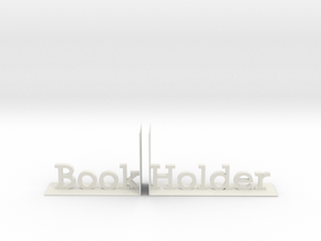 Book Holder in White Natural TPE (SLS)