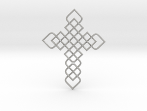 Knots Cross in Aluminum