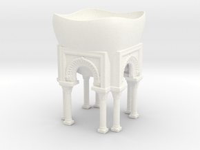 Arches planter in White Smooth Versatile Plastic