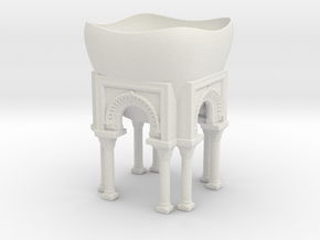 Arches planter in White Natural TPE (SLS)