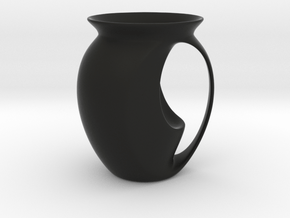 Mug in Black Premium Versatile Plastic