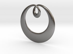 Curve Pendant in Processed Stainless Steel 17-4PH (BJT)