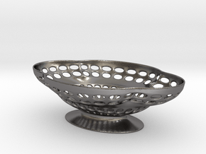 Soap Dish in Processed Stainless Steel 316L (BJT)