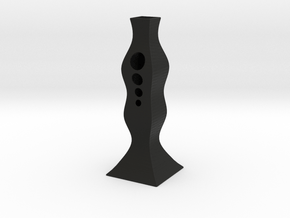 Vase 1655 in Black Smooth Versatile Plastic