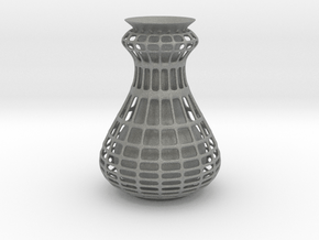 Cagy Vase in Gray PA12