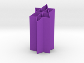 6PS Penholder in Purple Smooth Versatile Plastic