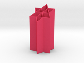 6PS Penholder in Pink Smooth Versatile Plastic
