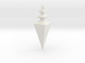 Pendulum 1256 in White Natural Versatile Plastic