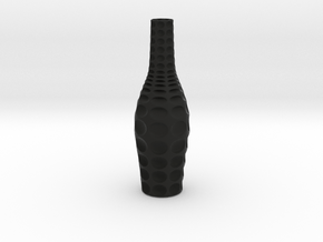 Vase 1422 in Black Smooth PA12