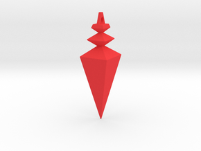 Pendulum 1256 in Red Smooth Versatile Plastic