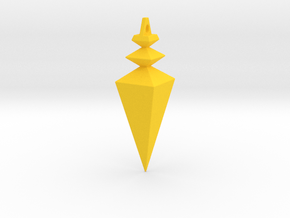 Pendulum 1256 in Yellow Smooth Versatile Plastic