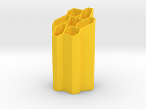 Innerstar Penholder in Yellow Smooth Versatile Plastic