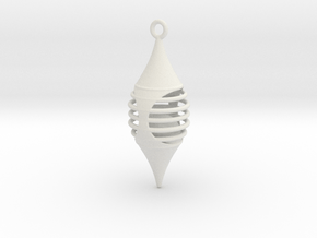 Pendulum in White Natural Versatile Plastic