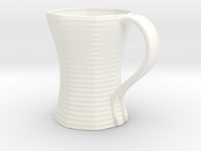 Mug in White Smooth Versatile Plastic