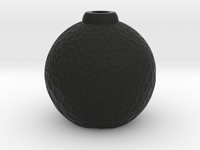 lamp1802 in Black Smooth Versatile Plastic