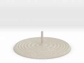 Spiral incense burner in Natural Sandstone
