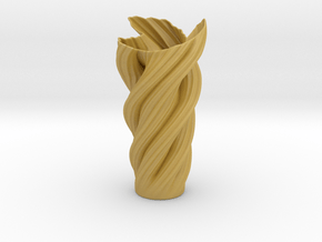 Tuesday Fractal Vase in Tan Fine Detail Plastic