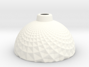 Casetoned Lamp in White Smooth Versatile Plastic