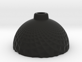 Casetoned Lamp in Black Smooth Versatile Plastic