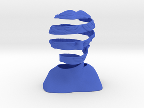 A Ribbon Venus in Blue Smooth Versatile Plastic