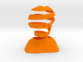 A Ribbon Venus in Orange Smooth Versatile Plastic