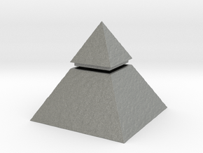 Pyramid Box in Gray PA12