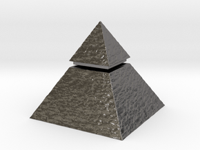 Pyramid Box in Processed Stainless Steel 17-4PH (BJT)