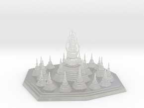 Pagoda in Clear Ultra Fine Detail Plastic