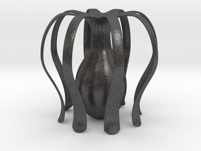 Vase 1130 in Dark Gray PA12 Glass Beads