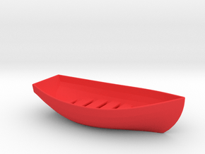 Boat Soap Holder 2.0 in Red Smooth Versatile Plastic