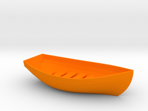 Boat Soap Holder 2.0 in Orange Smooth Versatile Plastic