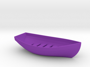 Boat Soap Holder 2.0 in Purple Smooth Versatile Plastic