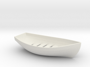 Boat Soap Holder 2.0 in White Natural TPE (SLS)