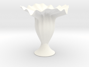 Vase 927 in White Smooth Versatile Plastic