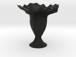 Vase 927 in Black Smooth Versatile Plastic
