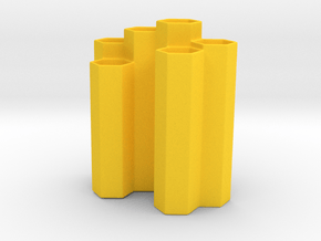 Beehive Penholder in Yellow Smooth Versatile Plastic