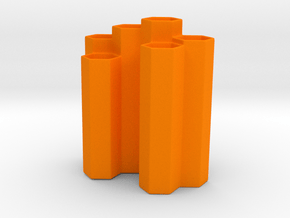 Beehive Penholder in Orange Smooth Versatile Plastic