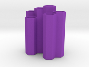 Beehive Penholder in Purple Smooth Versatile Plastic