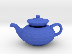Deco Teapot in Blue Smooth Versatile Plastic